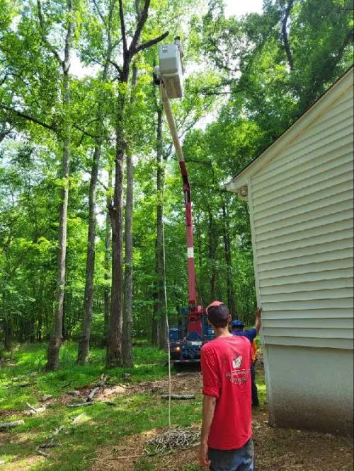 We had an estimate from another company and it was much higher. The other company said our fence would need to be moved and