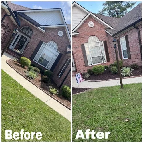 He does a great job!! Definitely recommend for any of your lawn care projects