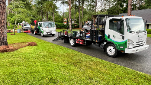  alt='Grayson and his crew were so easy to work with. My front yard was completed in one day and it looks fantastic. I love it'