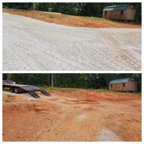 CSG helped me shore up a few dirt bridges over my creek and cleaned up the road through my property