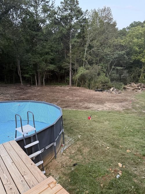  alt='Cleared 1. 5 acres with a forestry mulching machine and did an amazing job'