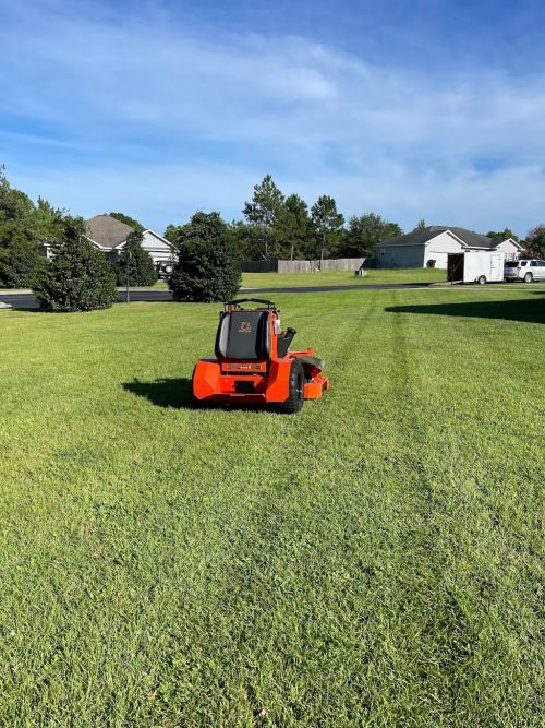 alt='Great people and very responsive. I called because my grass got really tall and thick while I was on vacation and I could'
