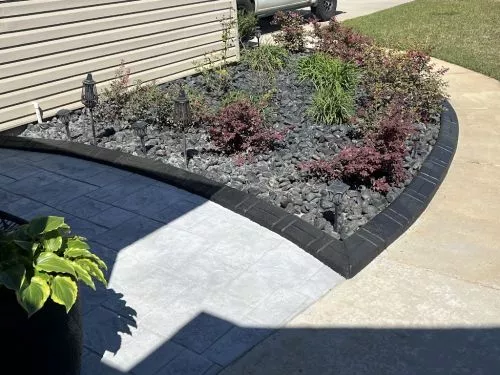 Lily’s Landscaping did sod in the back yard for our new construction home a few weeks ago, and came back today to do