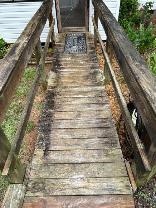 Justin did a great job pressure washing our driveway and cleaning our shingles. He was prompt, fairly priced and polite