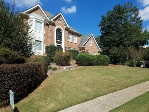 John Ewing came to our house to check the yard. I called the next day waiting for the estimate. . No answer