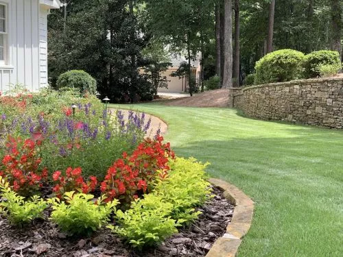 Andrew and the crew of Autumn Landscaping did an outstanding job landscaping and creating a beautiful patio for our new