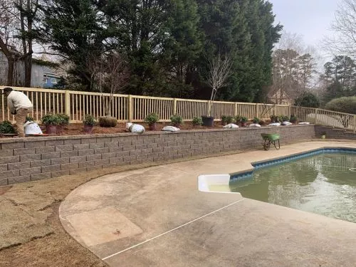 Autumn Landscaping did a great job reworking our landscaping and adding drainage corrections