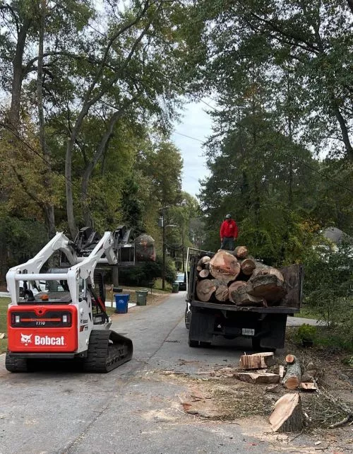 Red Oak Tree Service did not complete their commitment. They also caused considerable property damage in the process