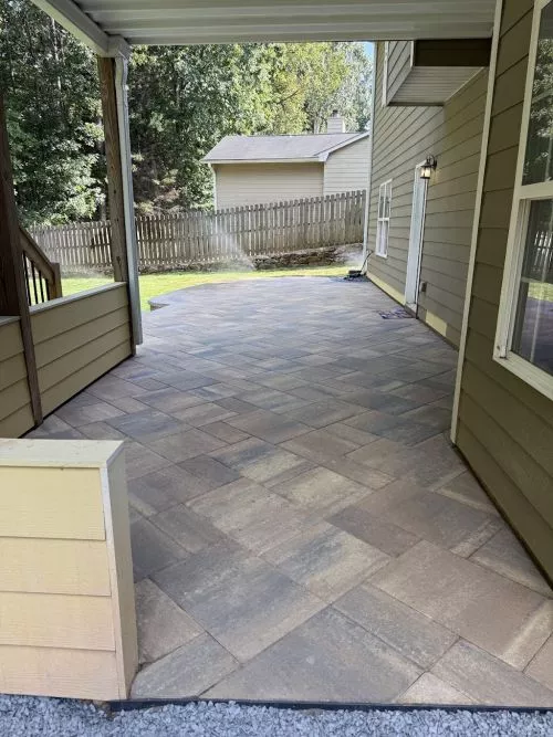 The before and after pictures say it all. However, I will add that Hearn Landscaping and their crew were punctual,