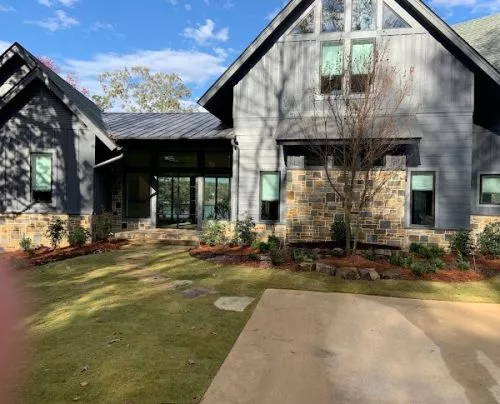We recently completed the first phase of our landscaping project with Outside Landscaping Group, and the results are
