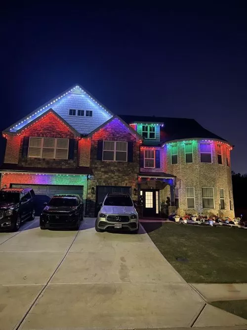 ⭐️⭐️⭐️⭐️⭐️ I couldn’t be happier with my Trimlight installation by Sanderscapes Landscaping