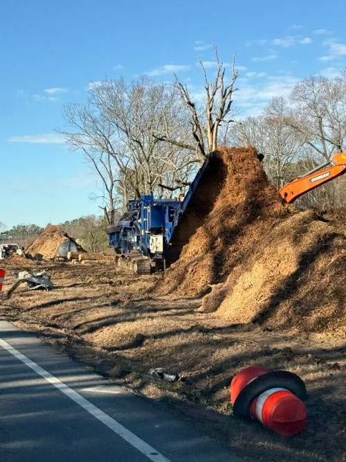 Kudos to AKA Tree Service. They recently removed two trees from our property