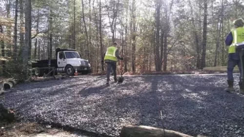 Shaun did a wonderful job creating a new more easily accessible driveway for us