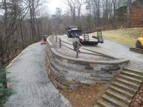 We are so thankful we found GMC services to deliver and spread gravel to our cabin